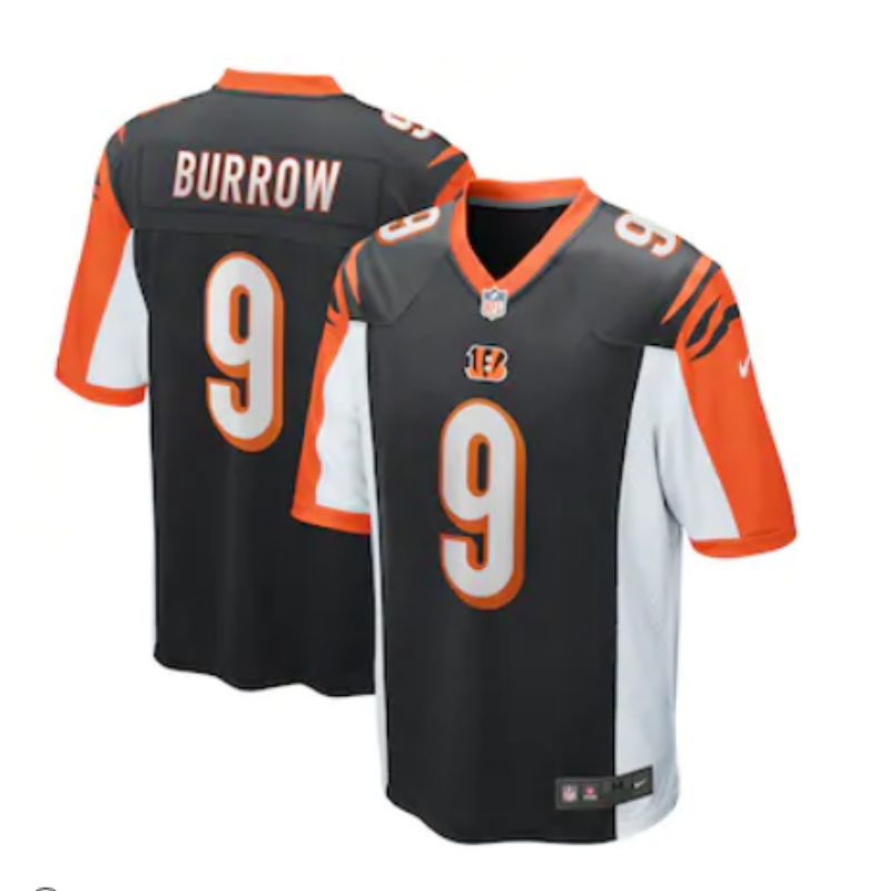 Cincinnati Bengals Limited  Men #9 Burrow black Jersey NFL Football Vapor Untouchable